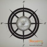 Decaleco Wall Decals - Nautical Compass