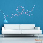 Decaleco Wall Decals - Set of 36 Butterflies